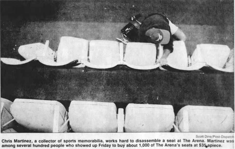 1994: The Arena is auctioned off